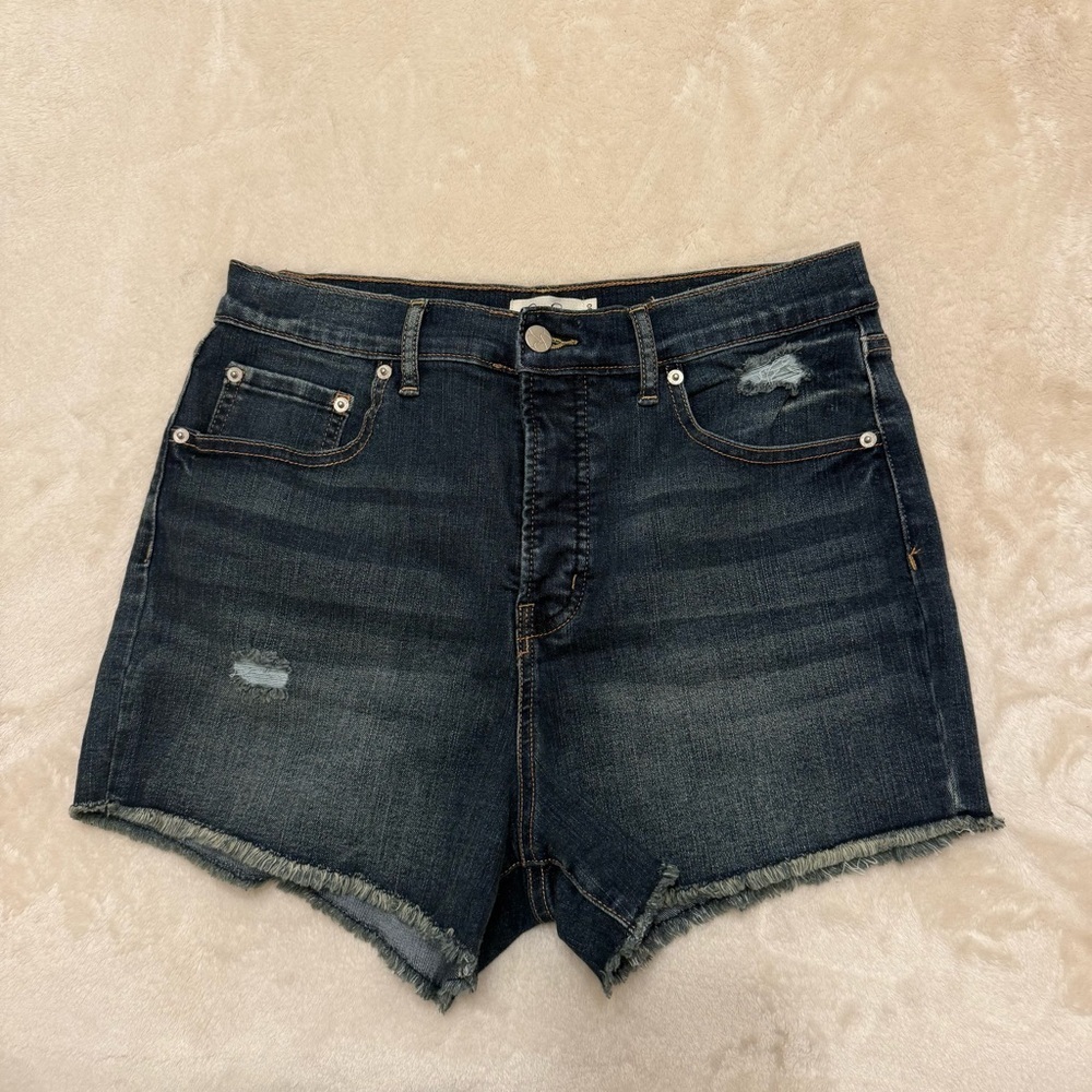 Jessica Simpson Dark Wash Jean Shorts